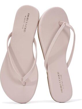 Women Lavender Footwear Foam Insole Durable Non-slip Beach Essentials Flip Flops